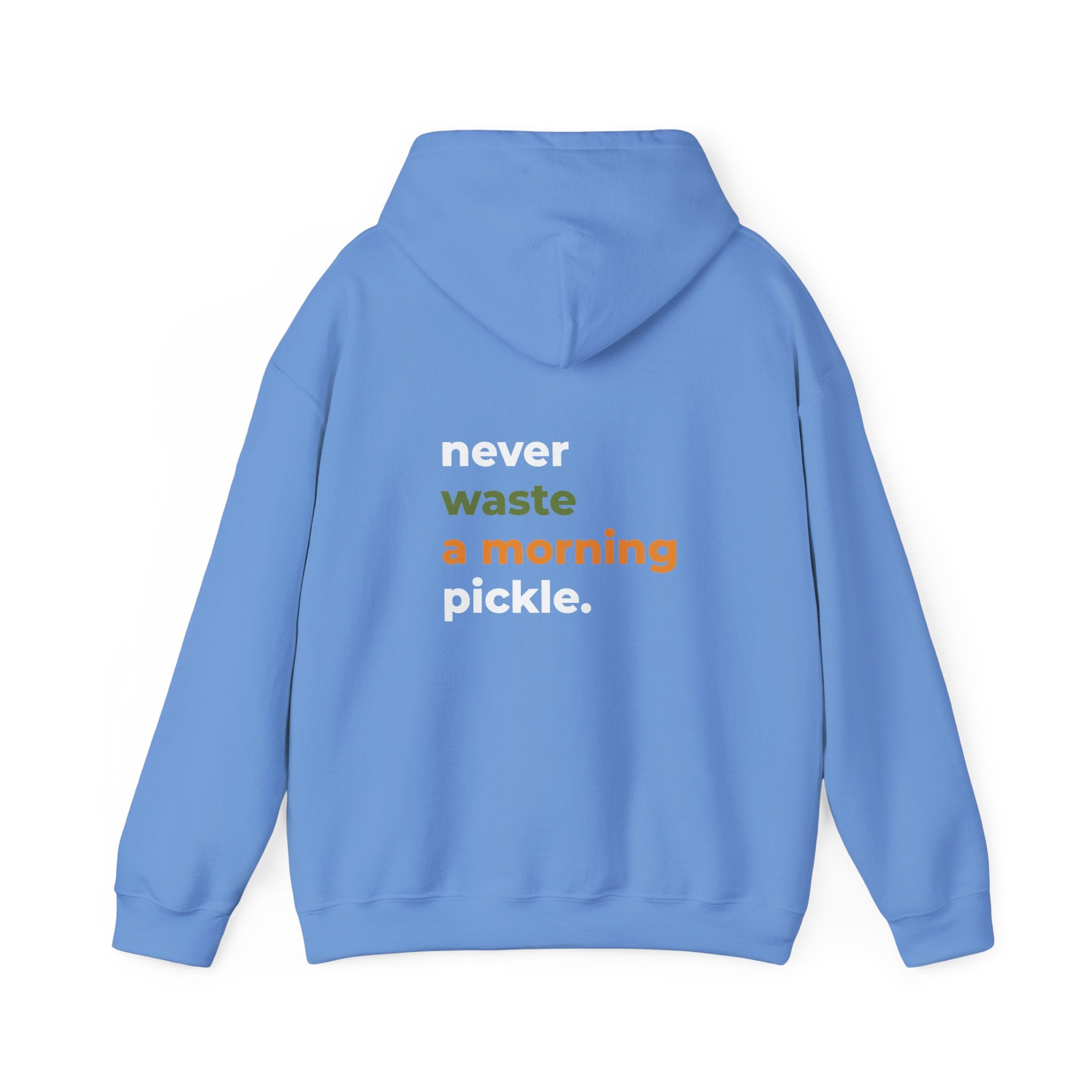 Morning Pickle Hoodie — Carolina Blue