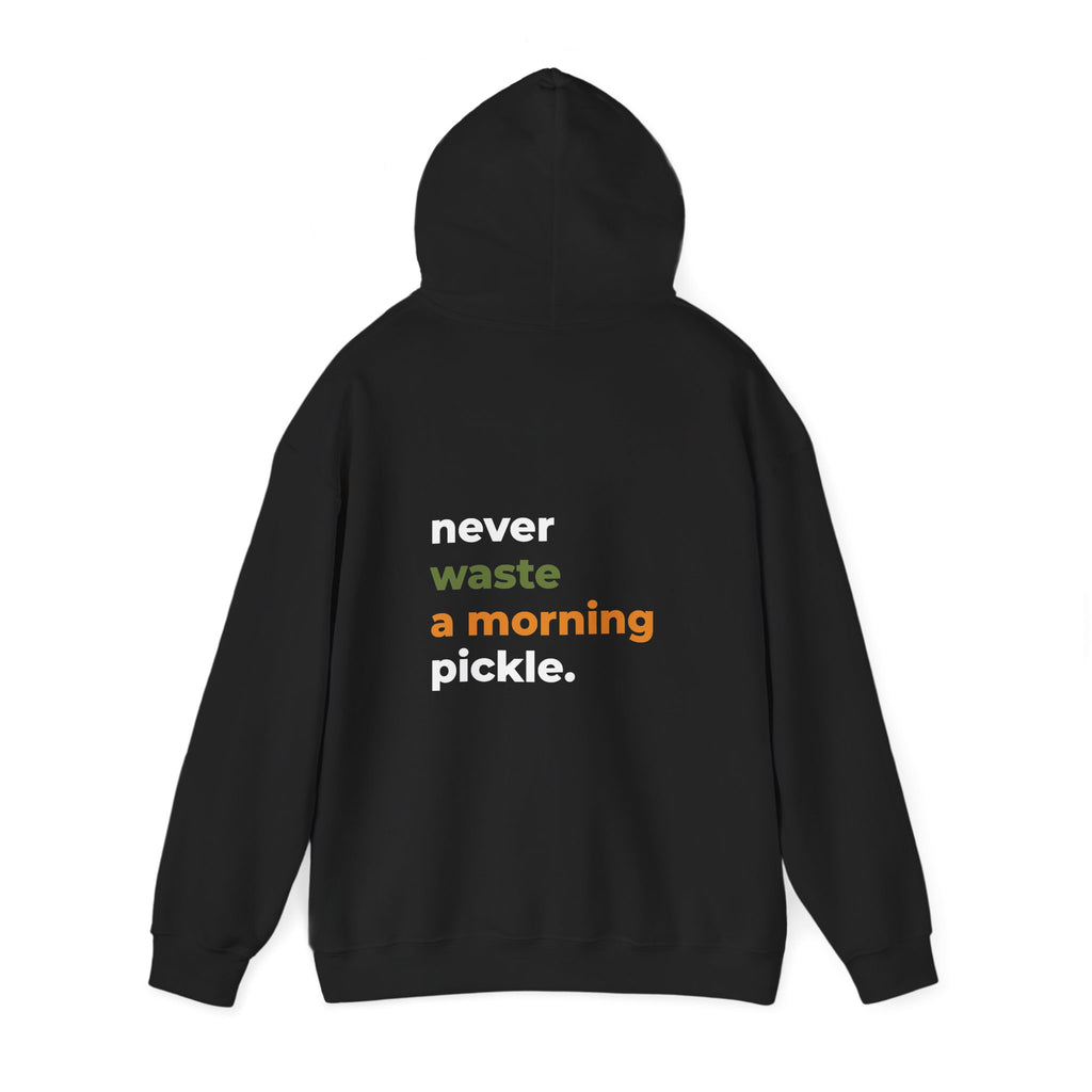 Morning Pickle Hoodie — Black