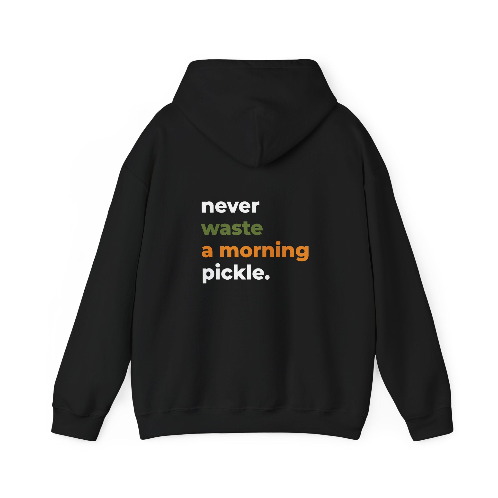 Morning Pickle Hoodie — Black