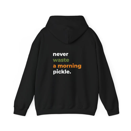Morning Pickle Hoodie — Black
