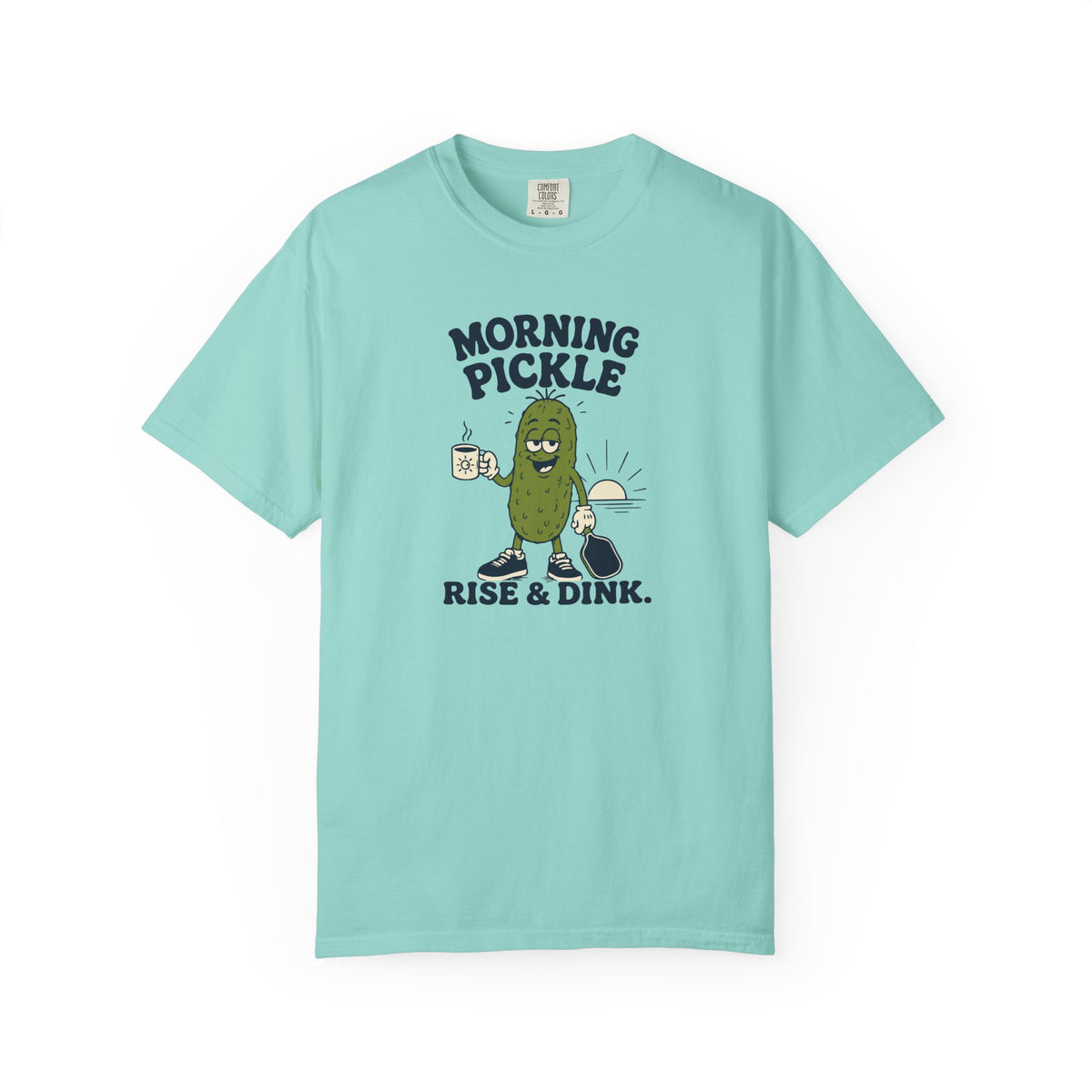 Morning Pickle Tee — Rise & Dink