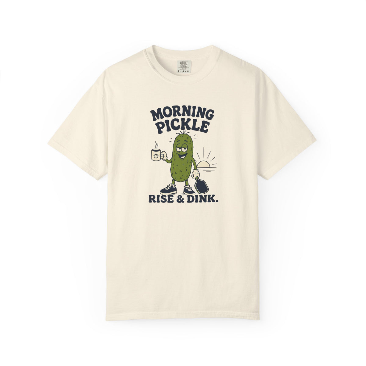 Morning Pickle Tee — Rise & Dink