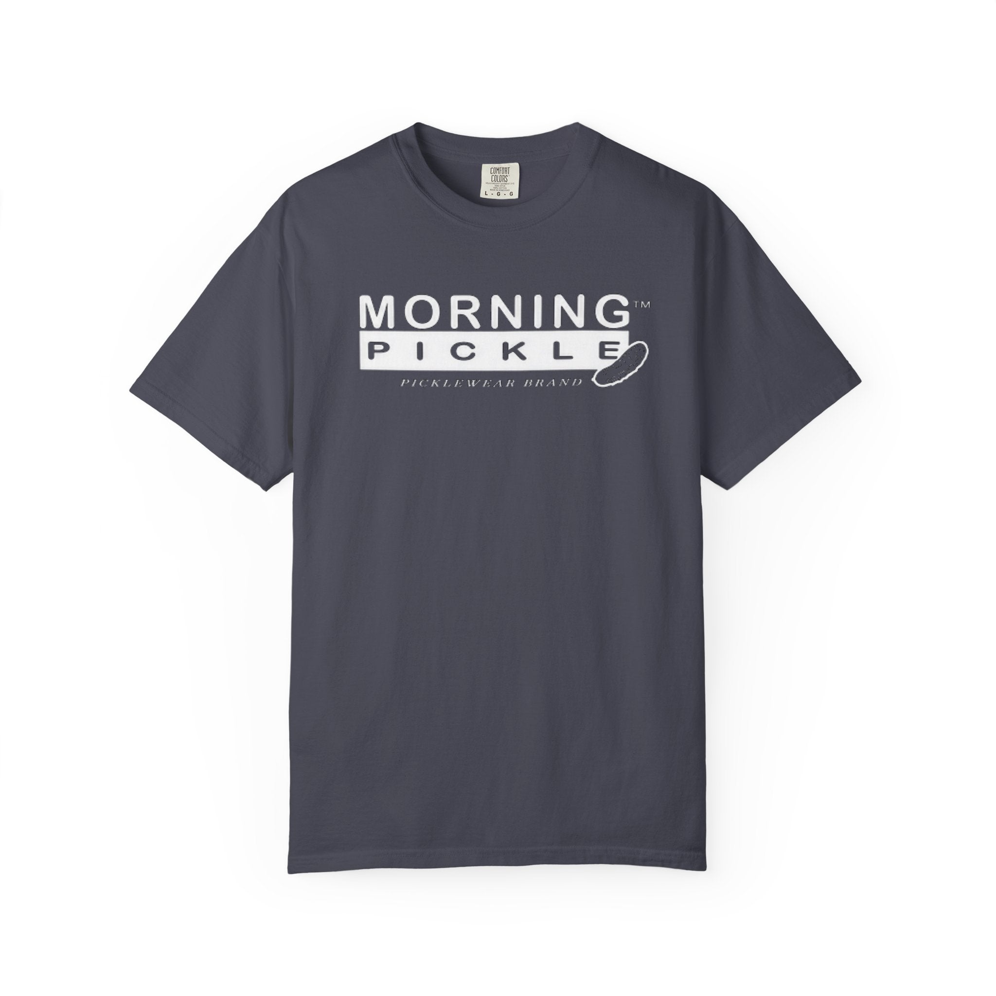 Morning Pickle Tee — Navy