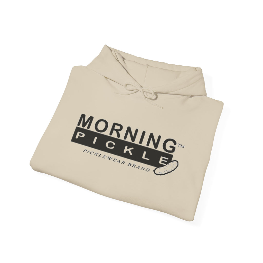 Morning Pickle Hoodie — Cream | Center Logo