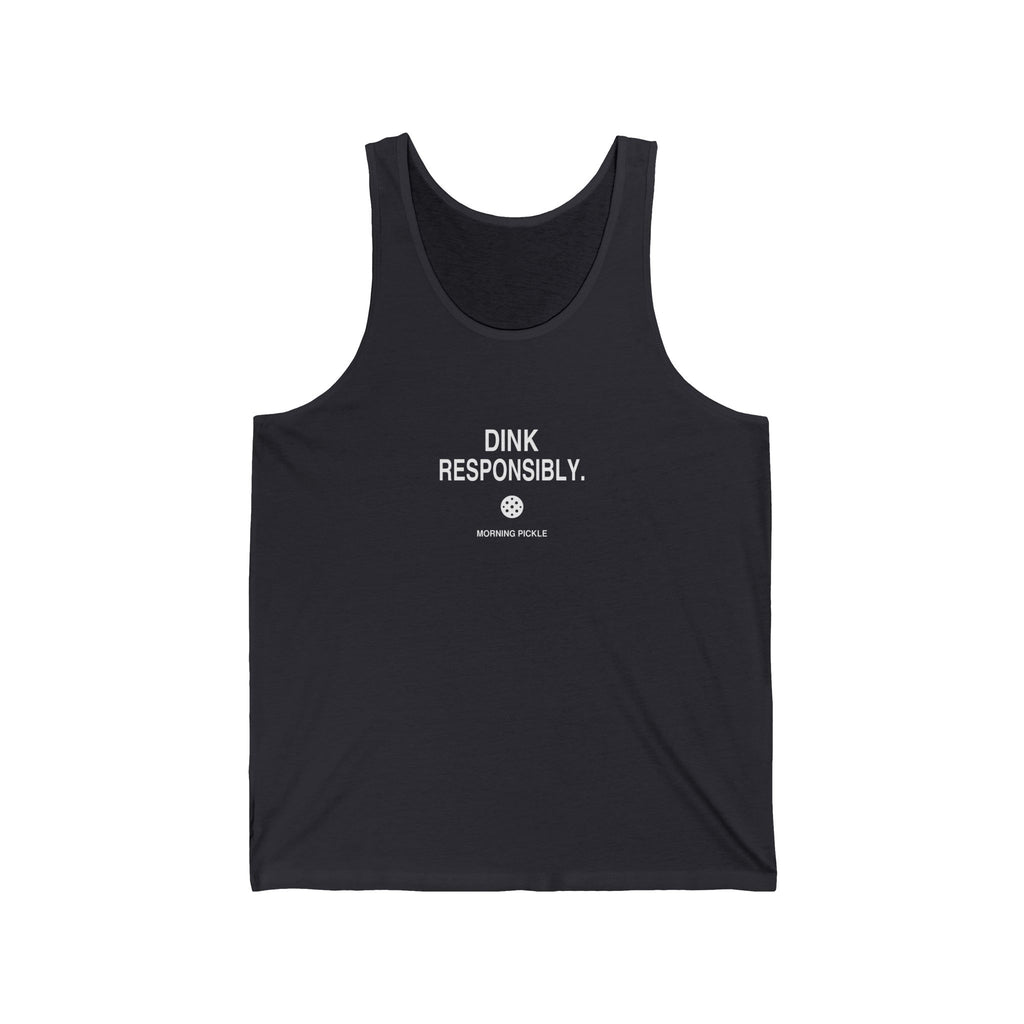Morning Pickle Tank — Dink Responsibly | White Ink