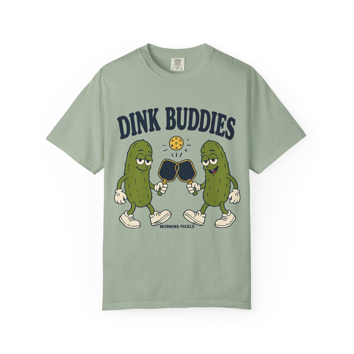 DINK BUDDIES. T-Shirt — Morning Pickle Graphic Tee