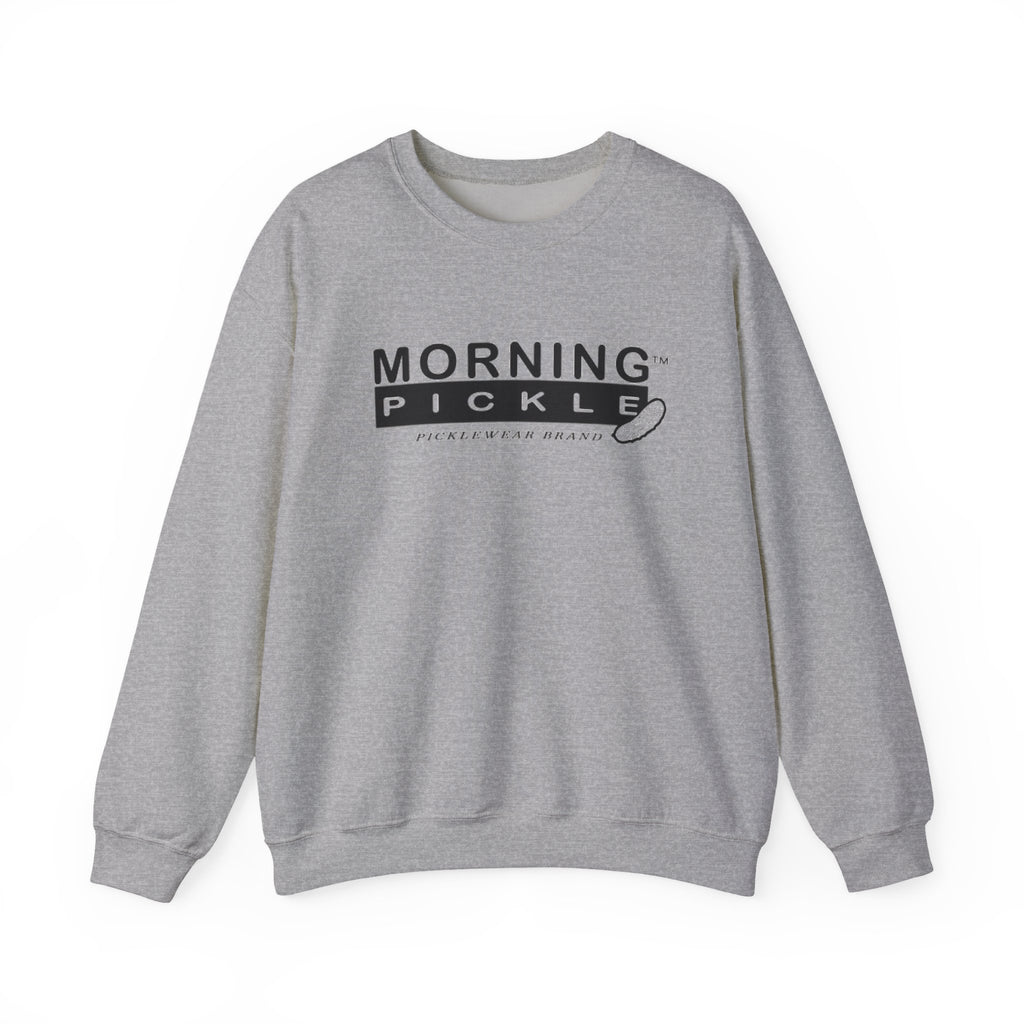 Morning Pickle Crewneck — Grey