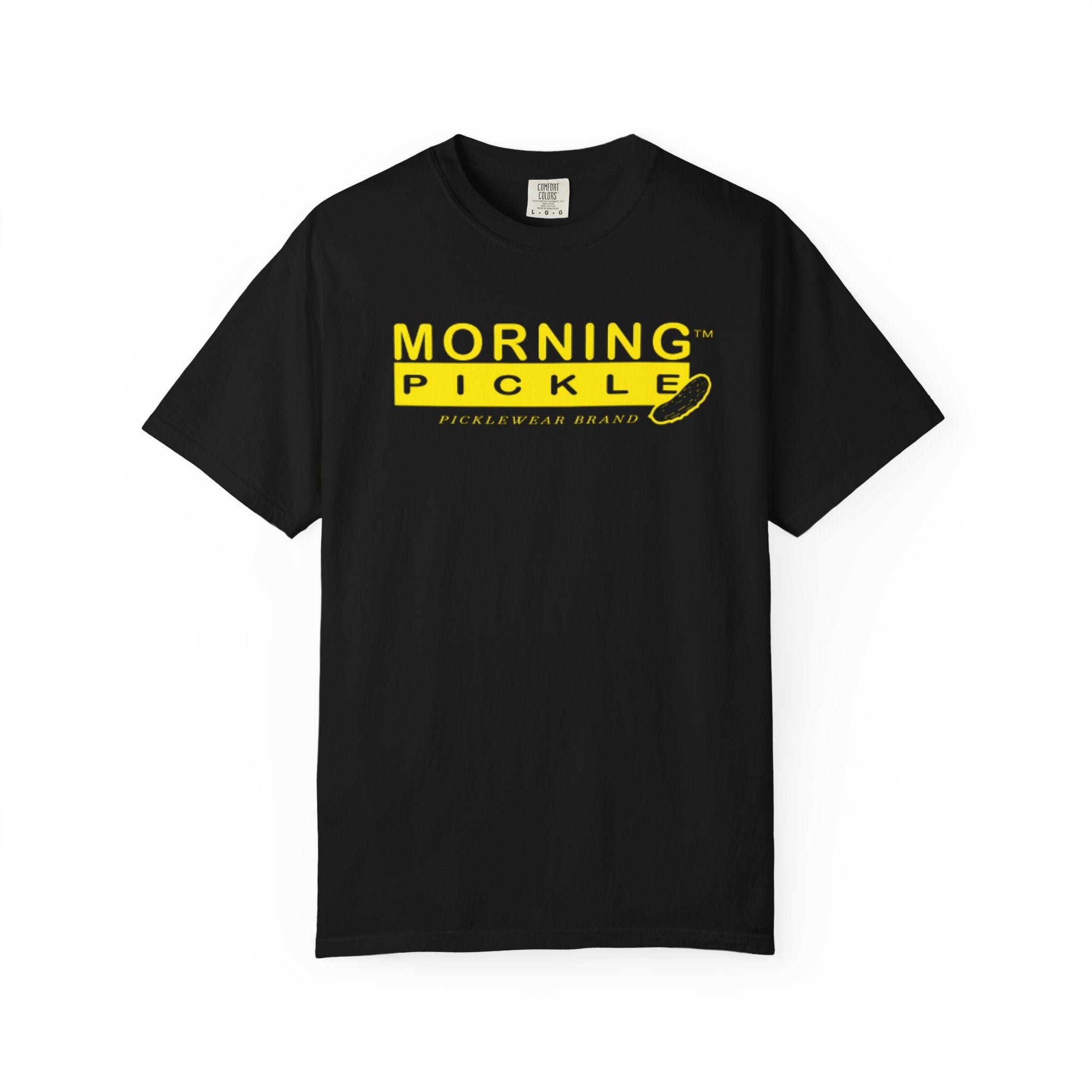 Morning Pickle Tee — Black