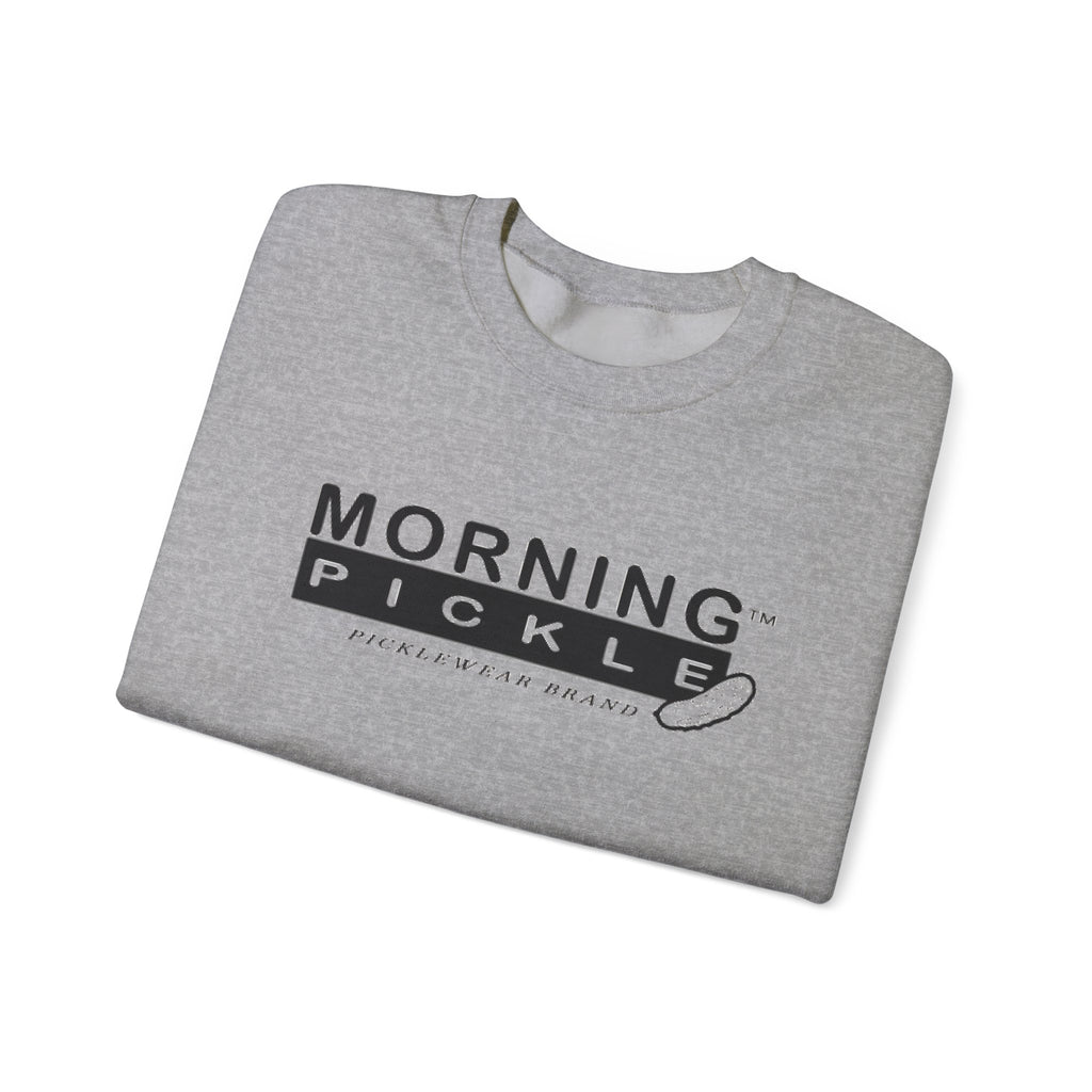 Morning Pickle Crewneck — Grey