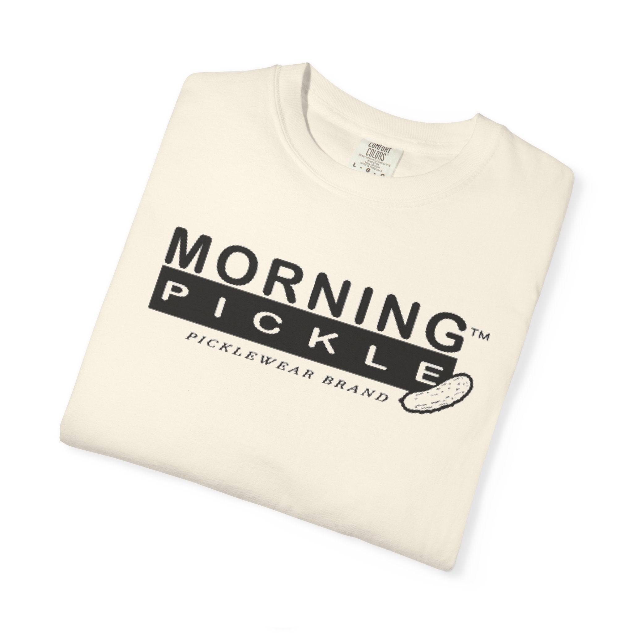 Morning Pickle Tee — Cream