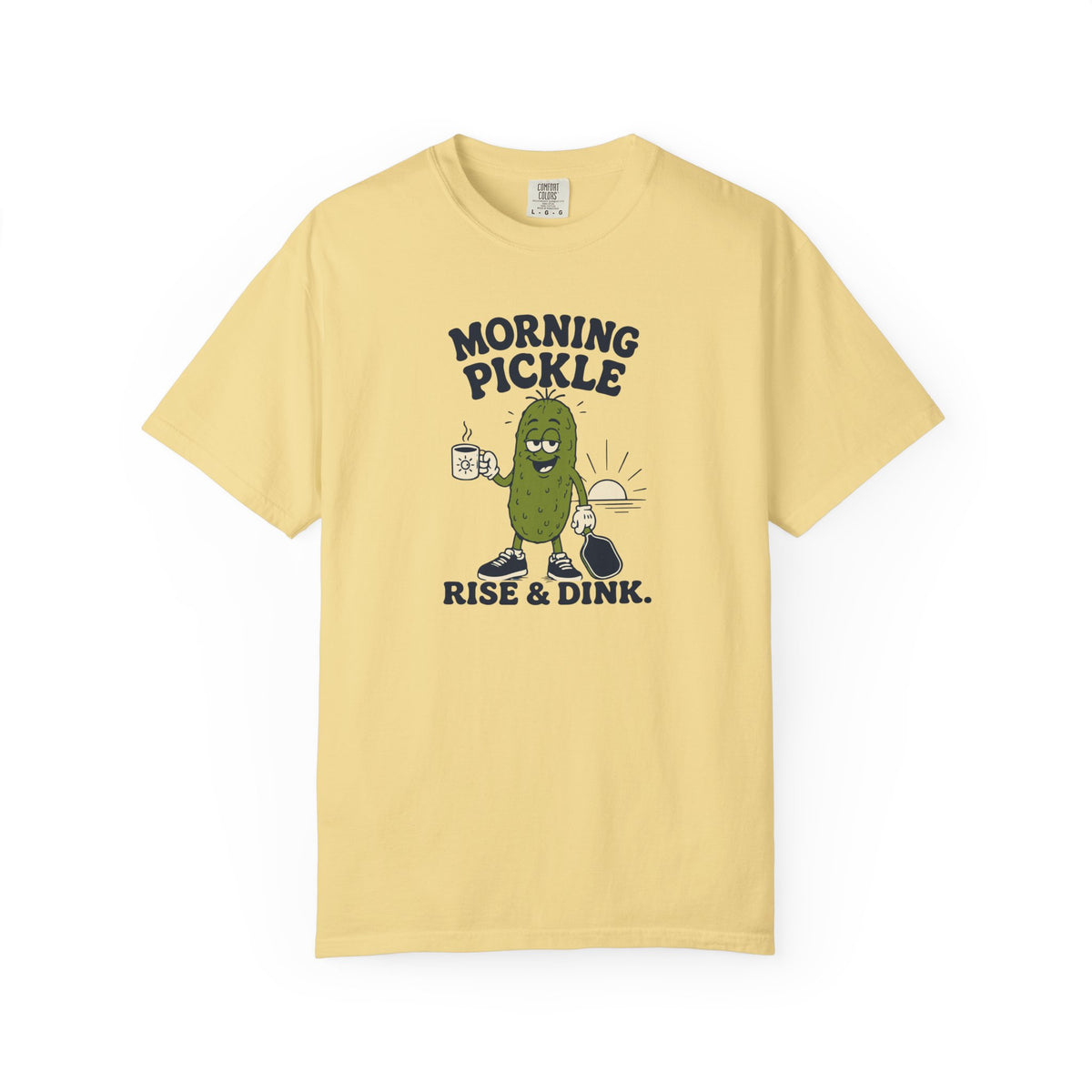 Morning Pickle Tee — Rise & Dink