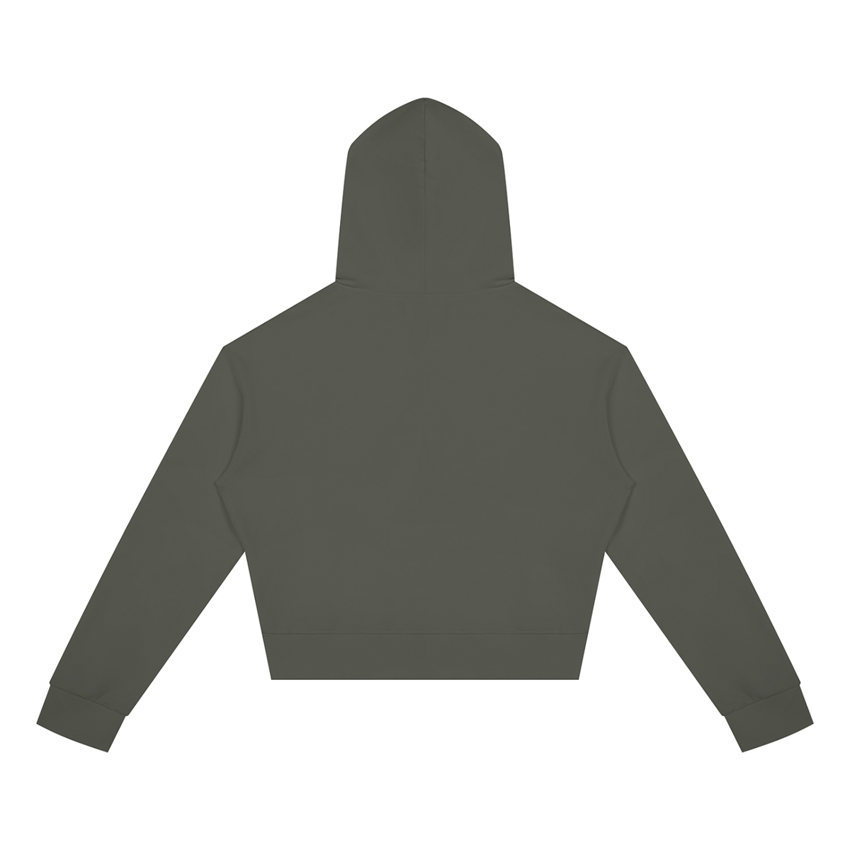 Women's Crop Full Zip Hoodie